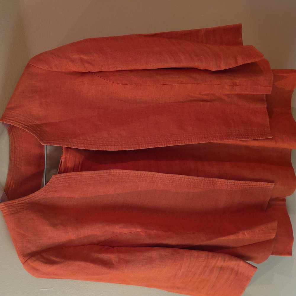 Peck & Peck Coral A-Line Skirt Set